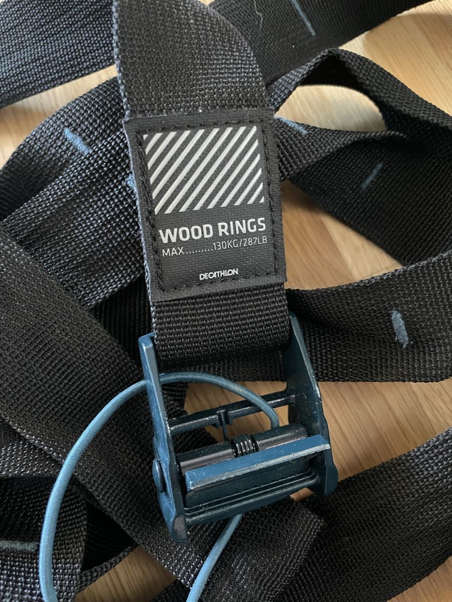 Decathlon Hometrainer: Ringe für Krafttraining  – Usato da Niederdorf venduto da leirbag 2