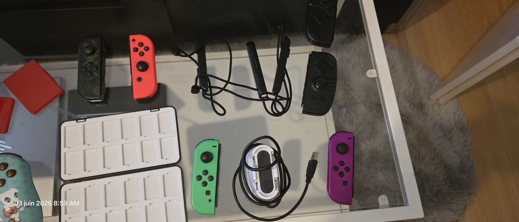 Nintendo Spiele: Étui Nintendo Switch + lot accessoires divers – Gebraucht aus Avully von ber_5ryd 1