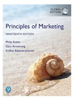 NEW Principles of Marketing, Kotler, 19th Edition