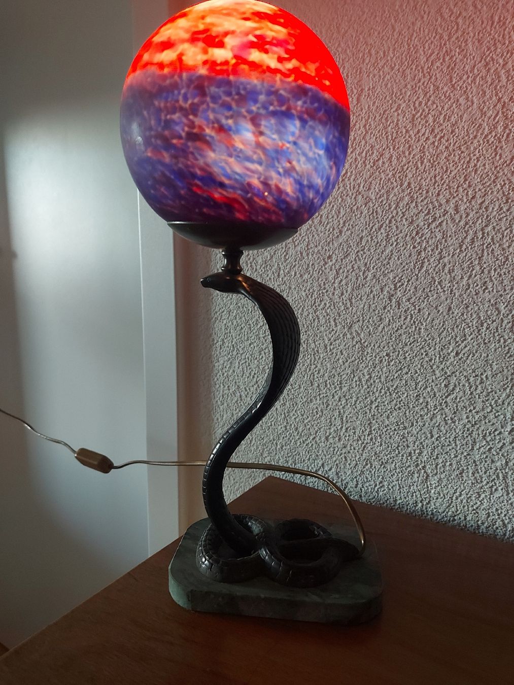 Lampade: Tischlampe Kobra aus Bronze – Nuovo (secondo la descrizione) da Ostermundigen venduto da son_vd9k 6