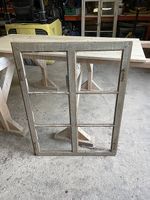 Antikes Holzfenster