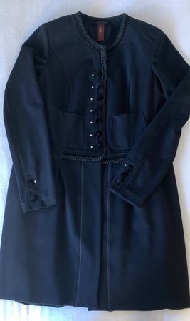 HIGH Tech, Eleganter Damen Mantel, Schwarz, Gr. 42, Top!