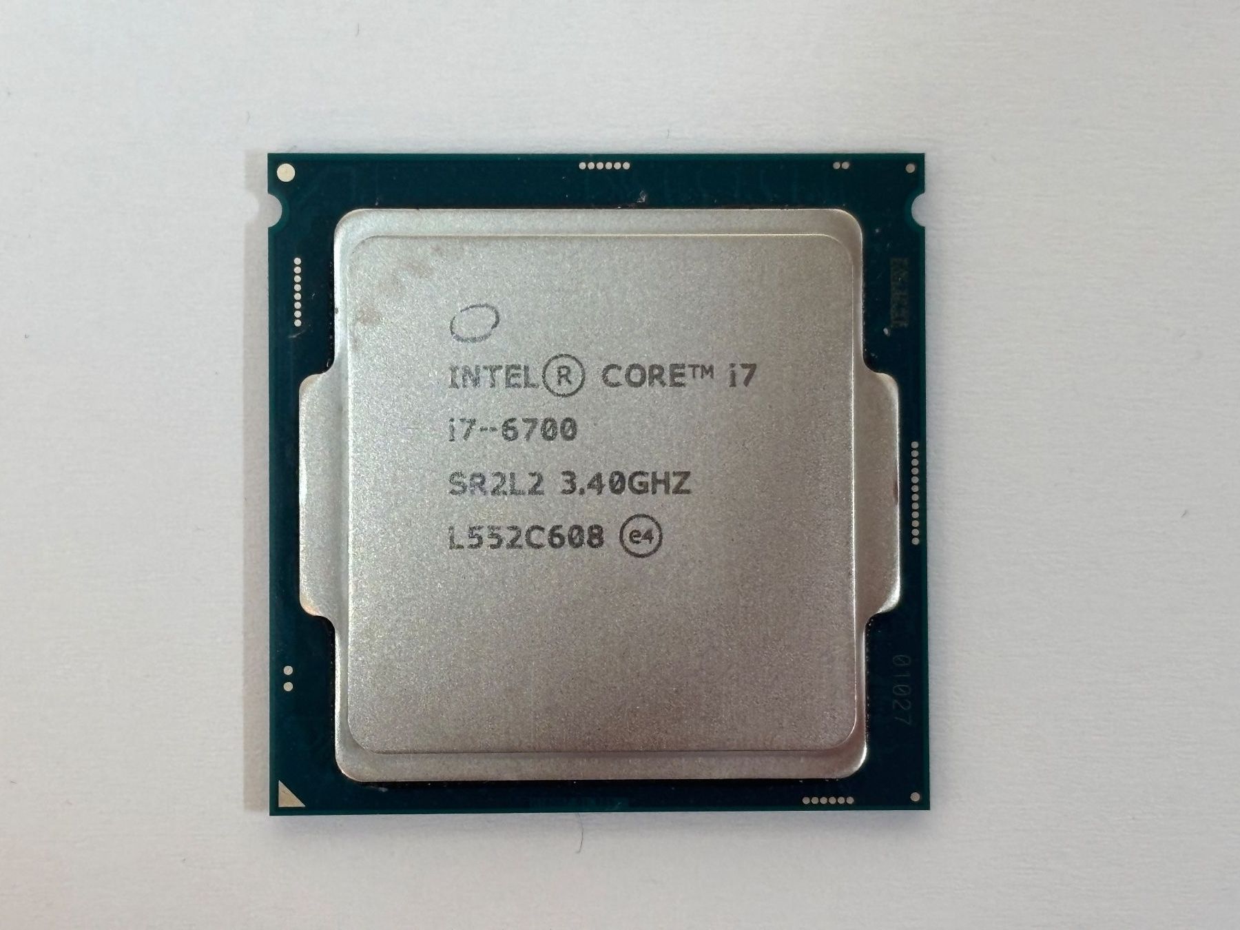 Intel Composants électroniques: CPU Intel Core i7-6700, 8 MB Cache, 4.00 GHz – D'occasion à Lachen SZ par alcom-electronics