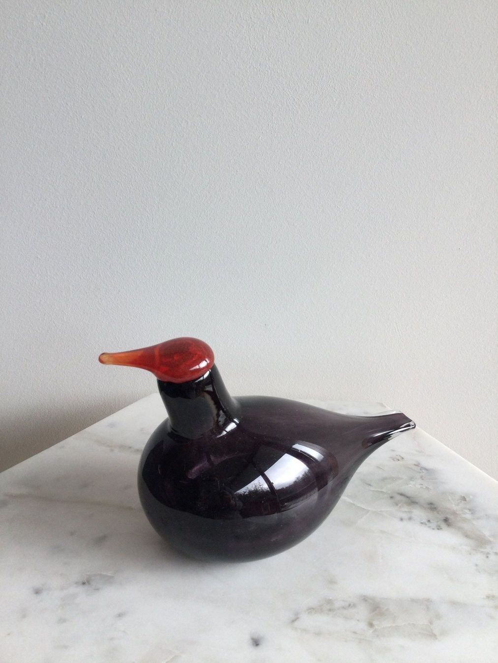 Statuette: moderner finnischer Glasvogel – Usato da Worblaufen venduto da AINO-room 1