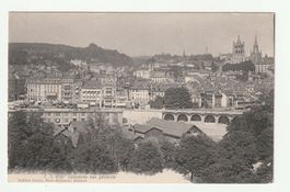 Ansichtskarte Lausanne Grand-Pont um 1900 ung. Ungelaufen VD