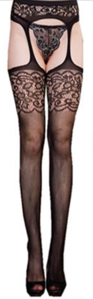 Calze & Collant: Sexy Oberschenkel Netz Strümpfe – Nuovo e nell'imballaggio originale da Locarno venduto da sexystyle