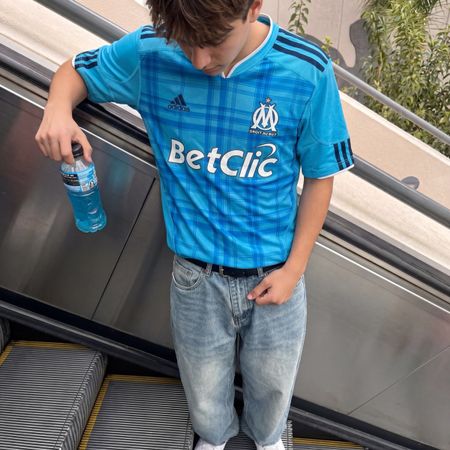 Vintage Adidas Olympic Marseille Trikot(XS)