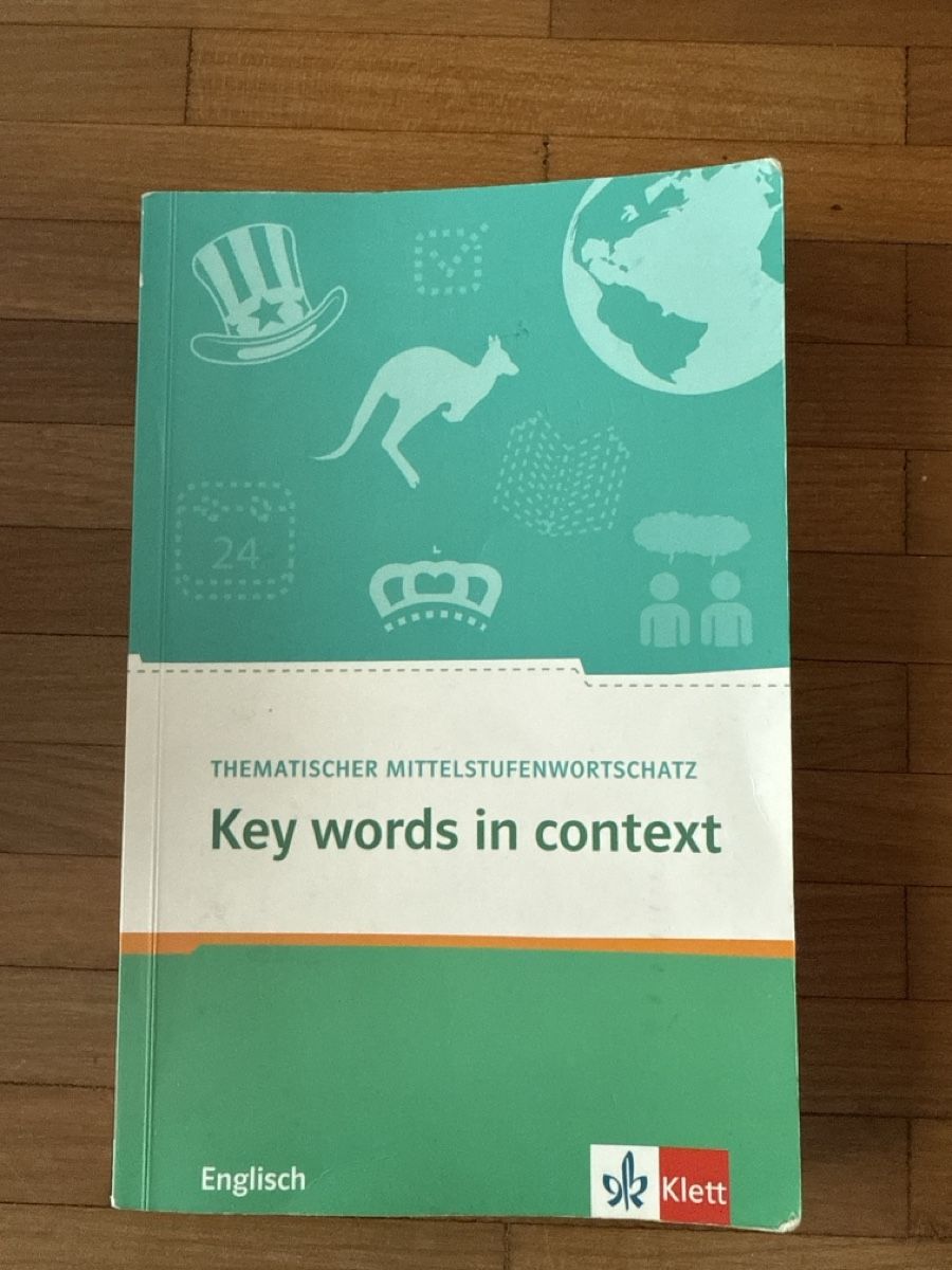 Livres: Key words in context - Englisch Lernbuch – D'occasion à Otelfingen par bsc01