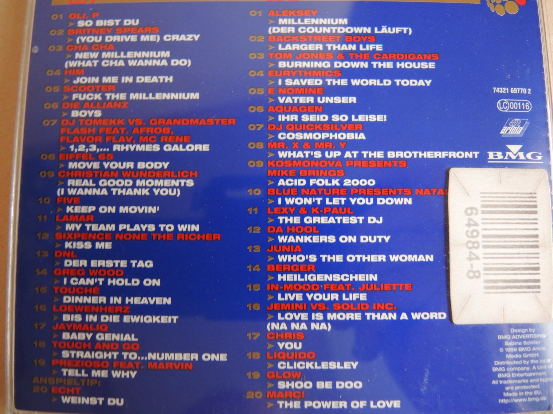 CD: The Dome Vol. 12 - Die Chartparty der Megastars , Doppel CD – Usato da Rorschach venduto da Pop-upBrocki 3