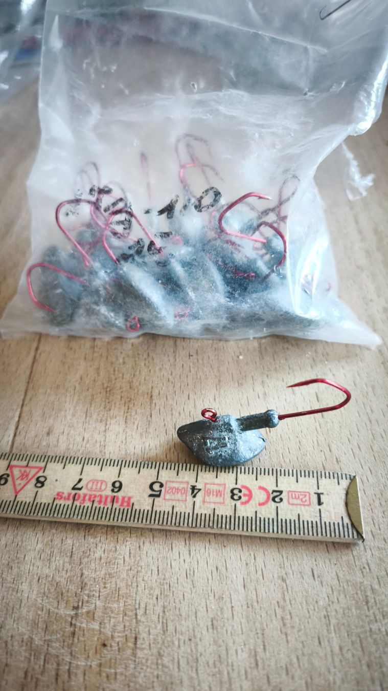Haken: VMC Jighaken 1/0 17g - 25 Stk. – Neu und originalverpackt aus Sarnen von sebalant