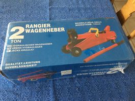 Rangierwagenheber 2 Tonnen, neuwertig, Top Zustand!