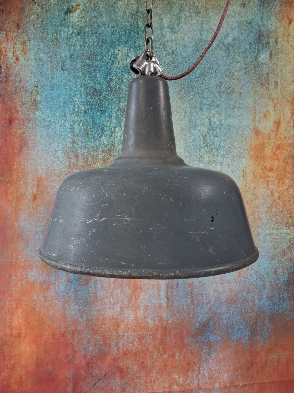 Lampen: Aluminium  Industrie Lampe – Gebraucht aus Winterthur von lampenretter