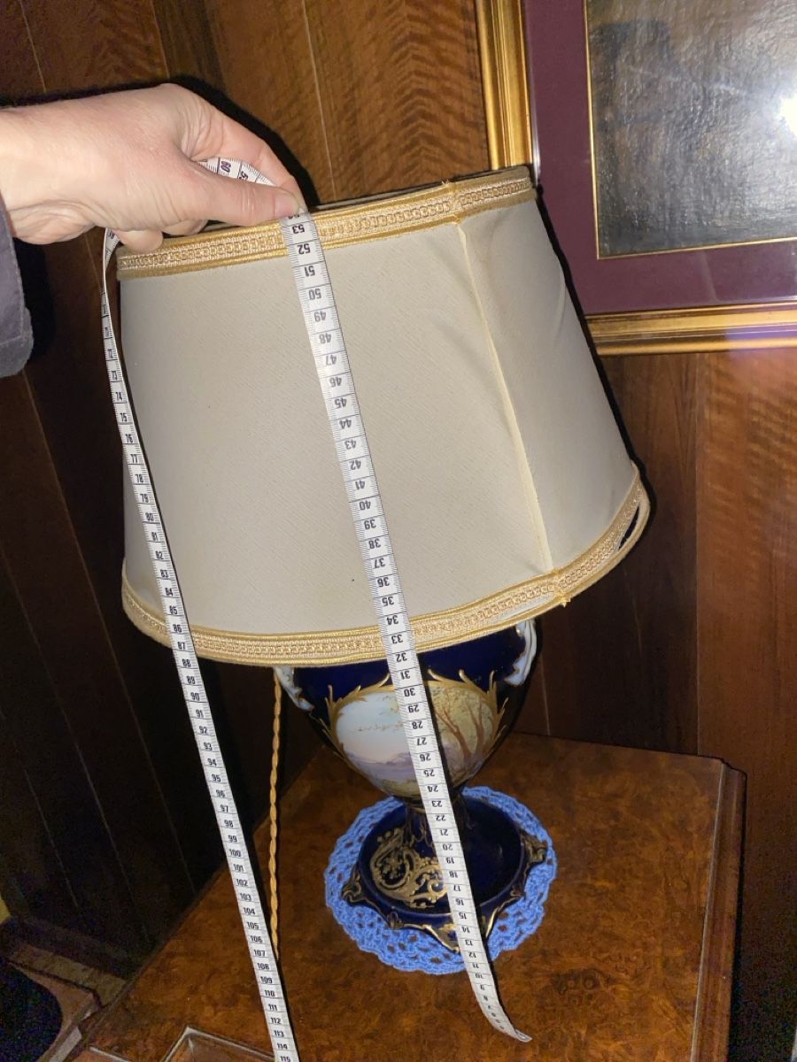 Lampade: Lampe Sèvres antiquité – Usato da Küssnacht am Rigi venduto da CALIFRASQUI 2