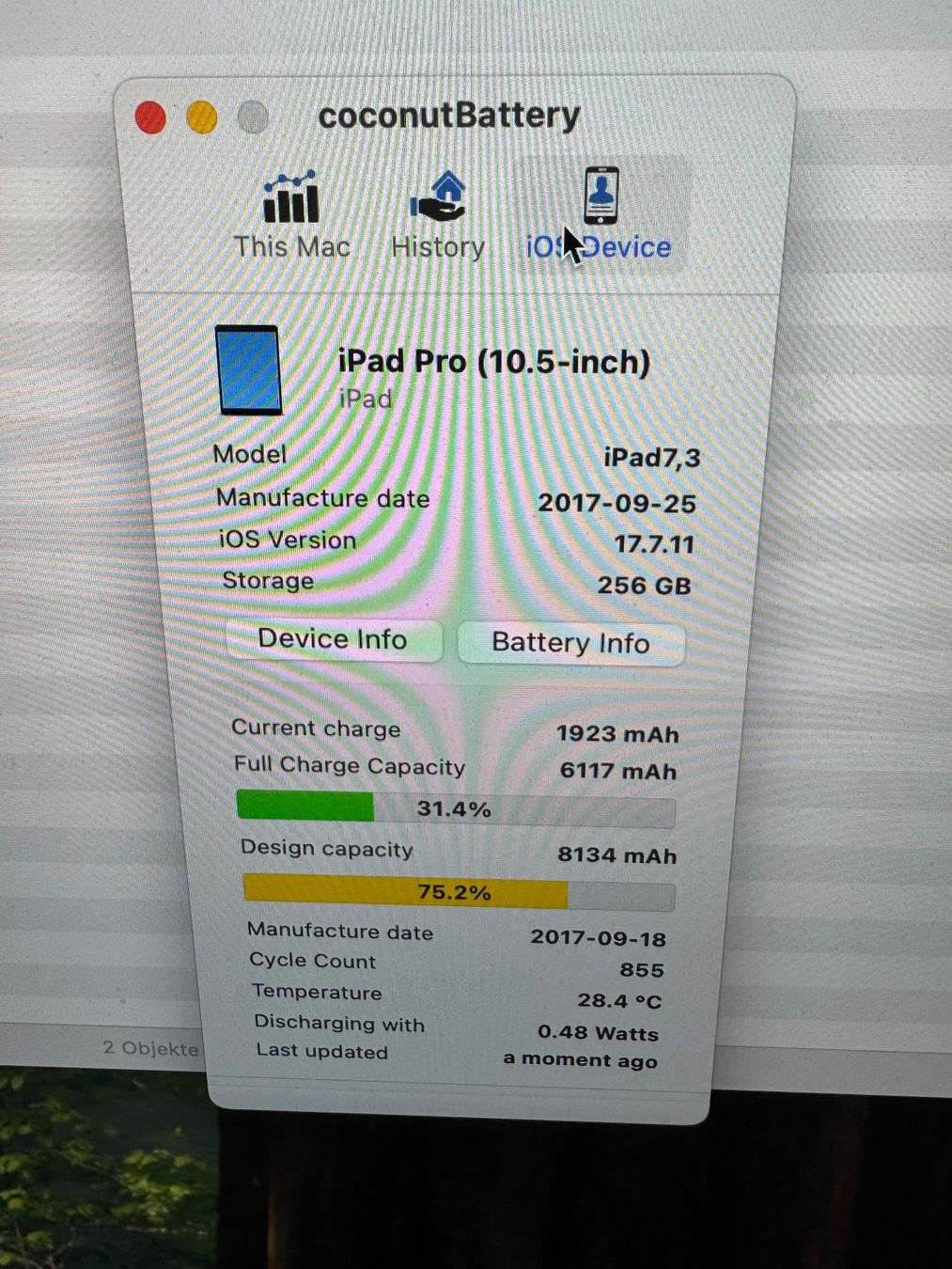 Apple Tablet PC: iPad Pro 10.5” 256GB – Usato da Adliswil venduto da Busys 2