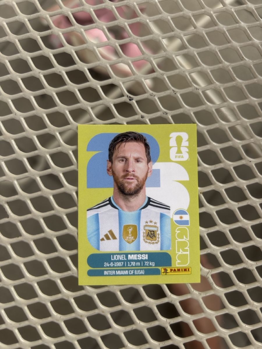 Panini Carte collezionabili: Lionel Messi Panini Sticker – Nuovo (secondo la descrizione) da Niederuzwil venduto da MT5612