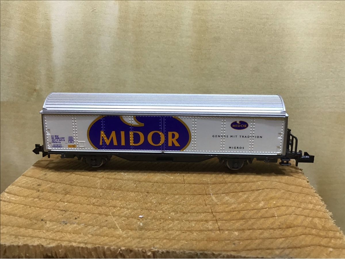 Roco Modellini di ferrovie: Roco Hbils vy MIDOR, Spur N – Nuovo e nell'imballaggio originale da Bergdietikon venduto da Bergler-64 1