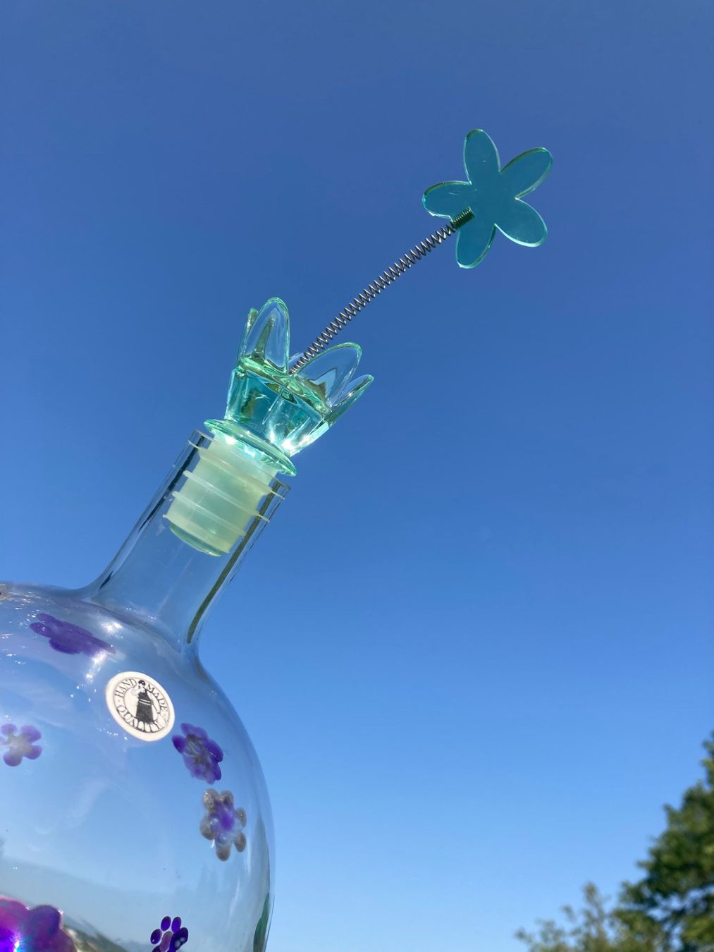 Accessori: Glasflasche  Kugel-Flasche  Ballonflasche  Handmade Quality – Usato da Subingen venduto da ArtBead 2