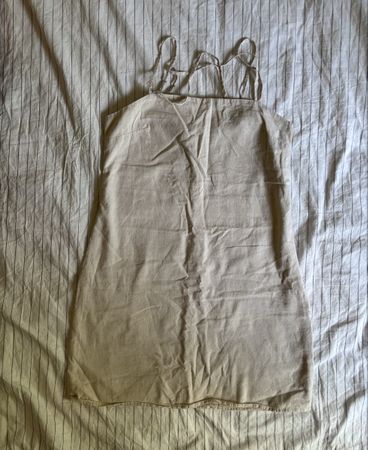 Linen dress female H&M 36 