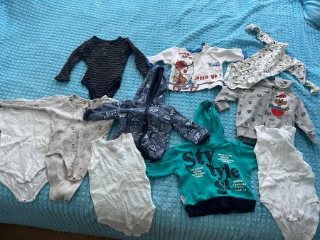 Baby Kleider Set 10 Teile Gr. 62/68