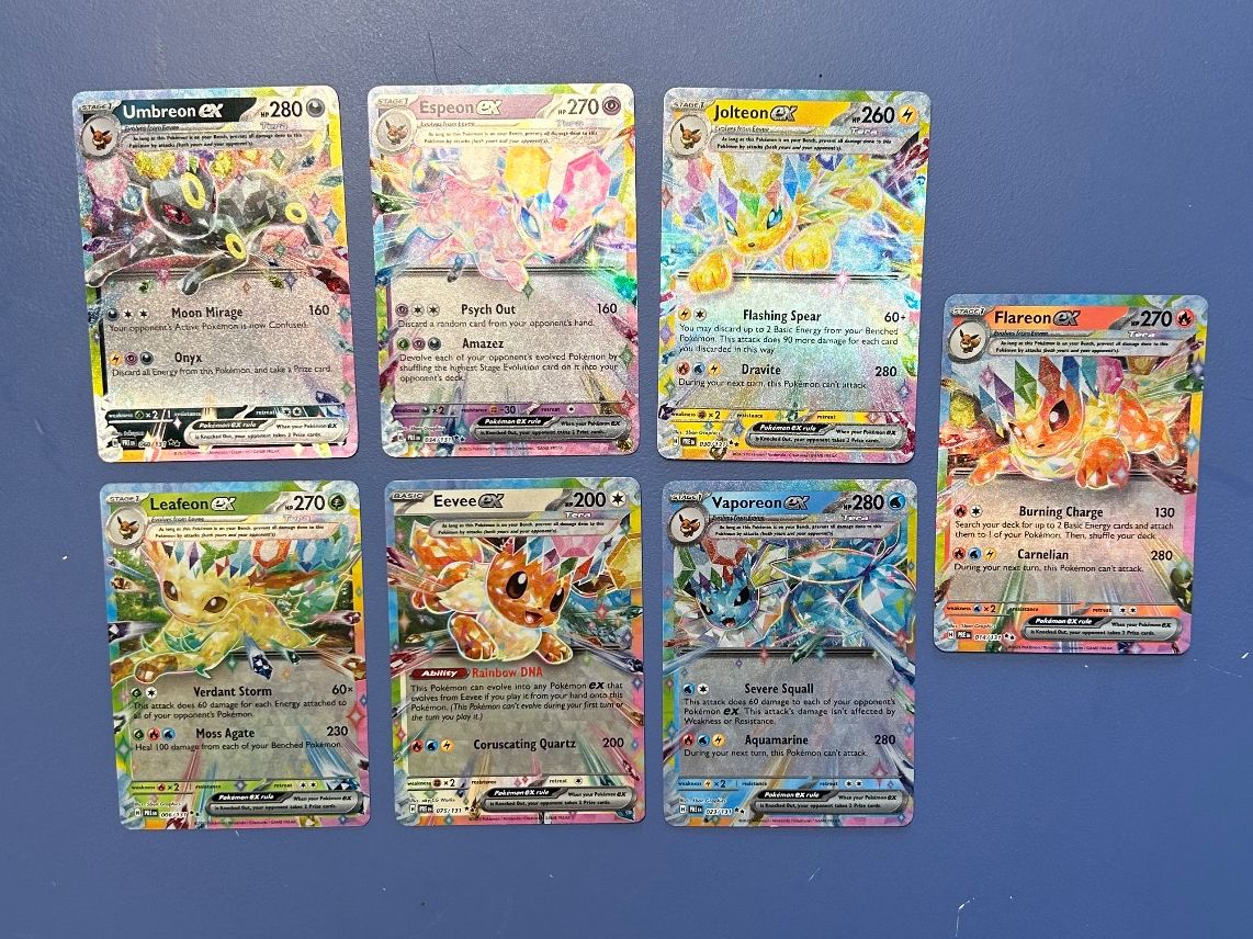 Pokémon Carte collezionabili: Eeveelutions Prismatic Evolution Umbreon Eevee EN – Usato da Schlieren venduto da happymerchant64