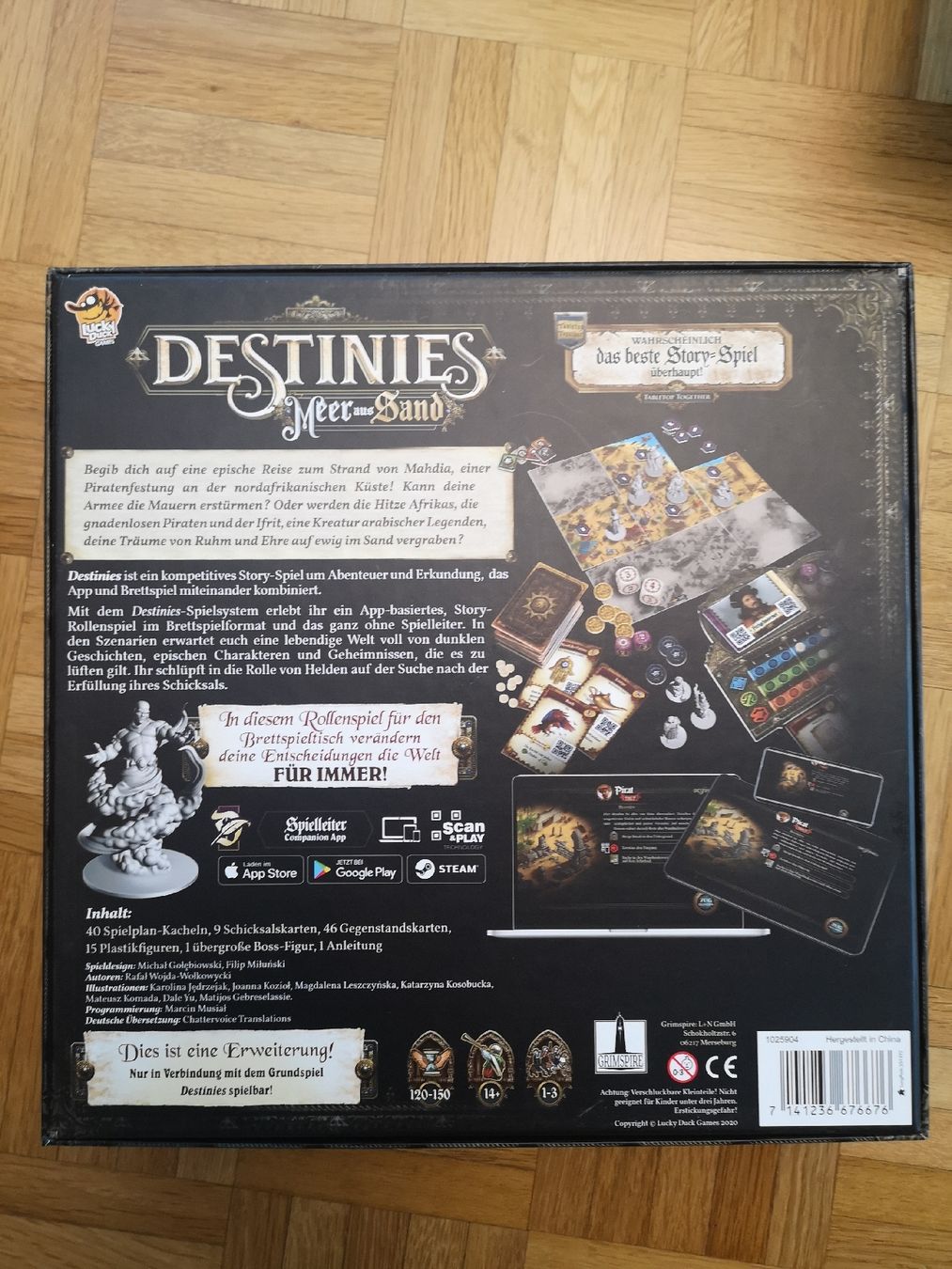 Giochi: Destinies mit 2 Erweiterungen – Usato da Luzern venduto da Kinats 3