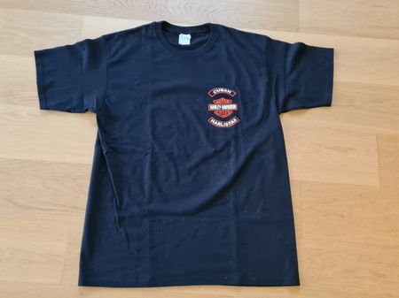 Vintage Harley Davidson CUBAN Motor Cycles T-Shirt/ L