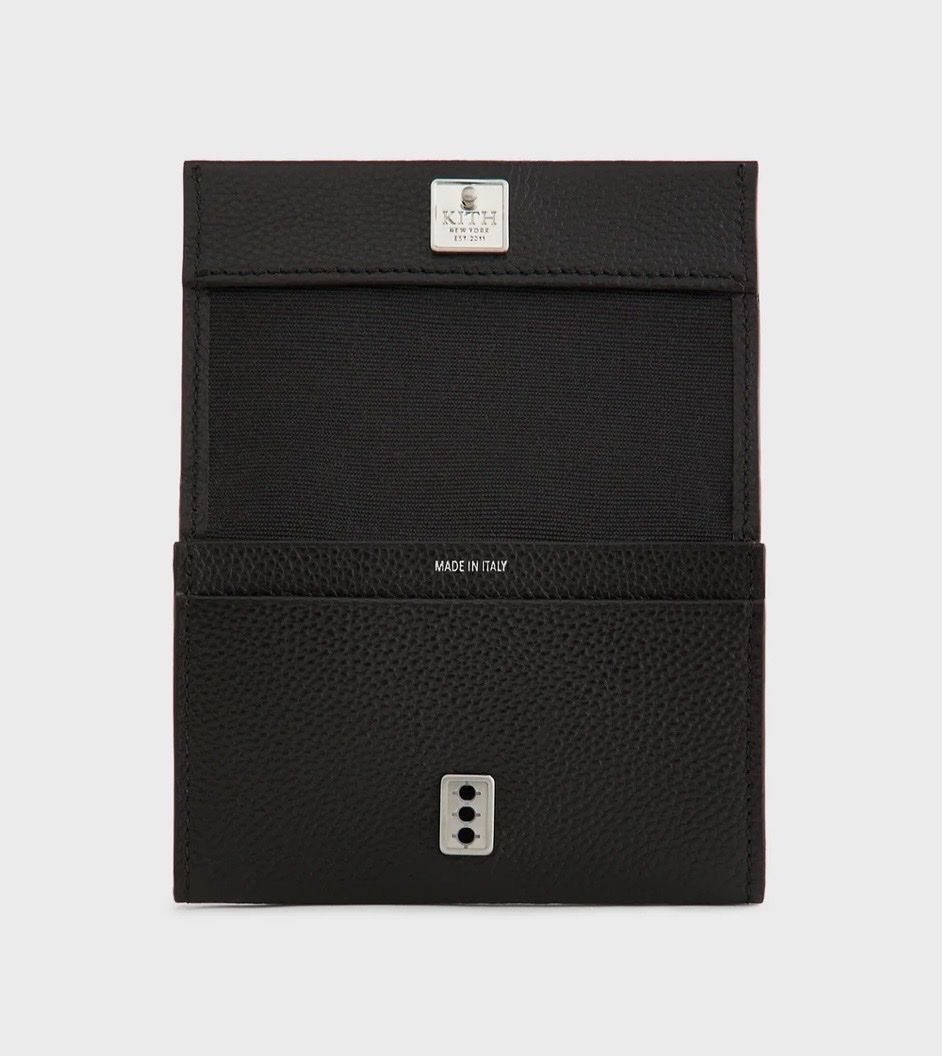 Portafogli: Kith / Tumbled Leather Card Holder – Nuovo e nell'imballaggio originale da Zürich venduto da outofstock 2