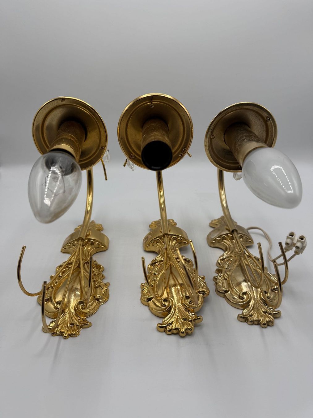 Lampade: Wand Leuchter 3 Stück – Usato da Sachseln venduto da BONATI01 3