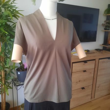 H&M Bluse Khaki Grösse S 