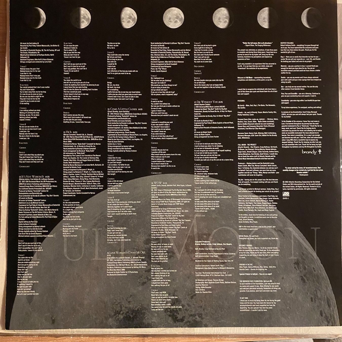 Schallplatten: Brandy – Full Moon...DLP 33T – Neu (gemäss Beschreibung) aus Gals von  5
