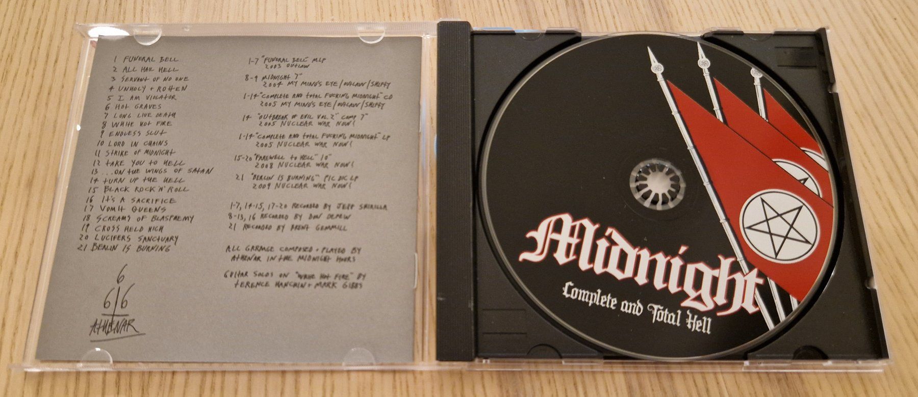CD: Midnight – Complete and Total Hell (CD) – Usato da Luzern venduto da Belethors_GenGoods 1