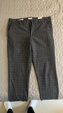Herren Stoffhose Grösse 32/32 Karomuster Chino Hose