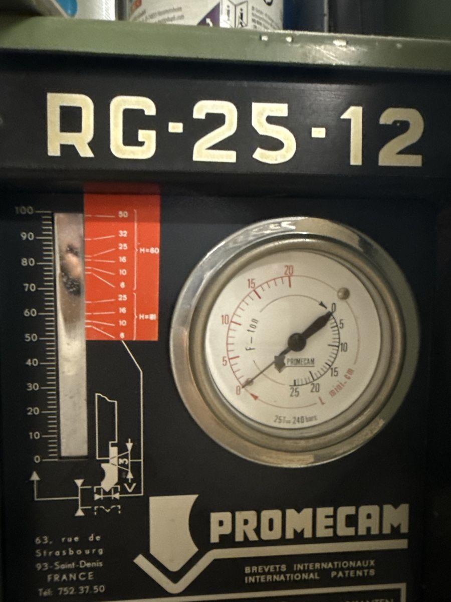 Tutte le macchine: Abkantmaschine PROMECAM – Usato da Sirnach venduto da S54Power 3