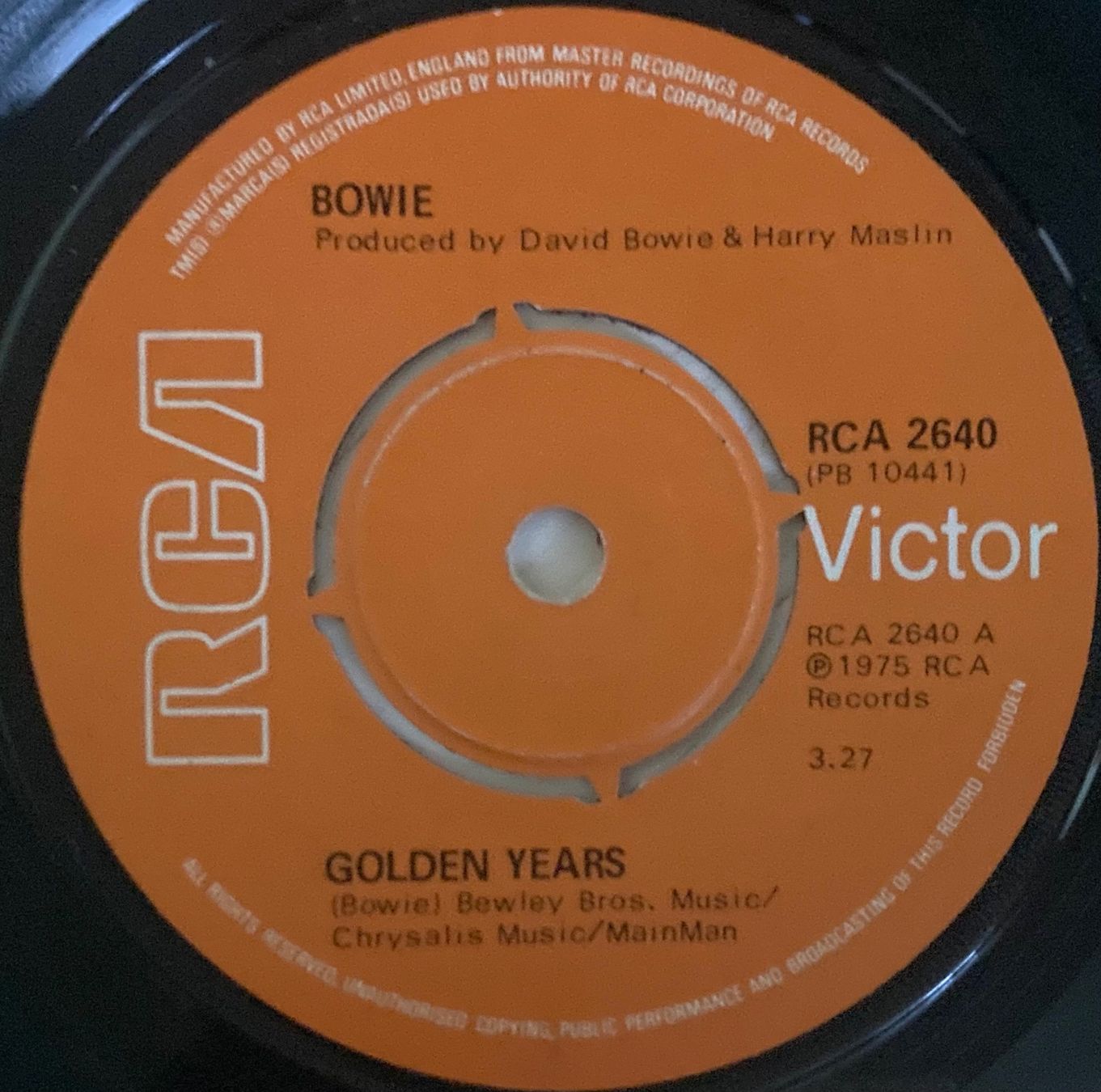 Dischi in vinile: DAVID BOWIE - GOLDEN YEARS – Usato da Poliez-Pittet venduto da Newtown-Records 1