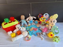 Lot Babypaket, Spielsachen für die Kleinsten, ab 0 Monaten