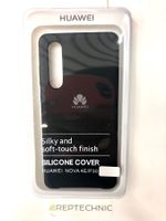Huawei P30 Silikon Hülle Schwarz