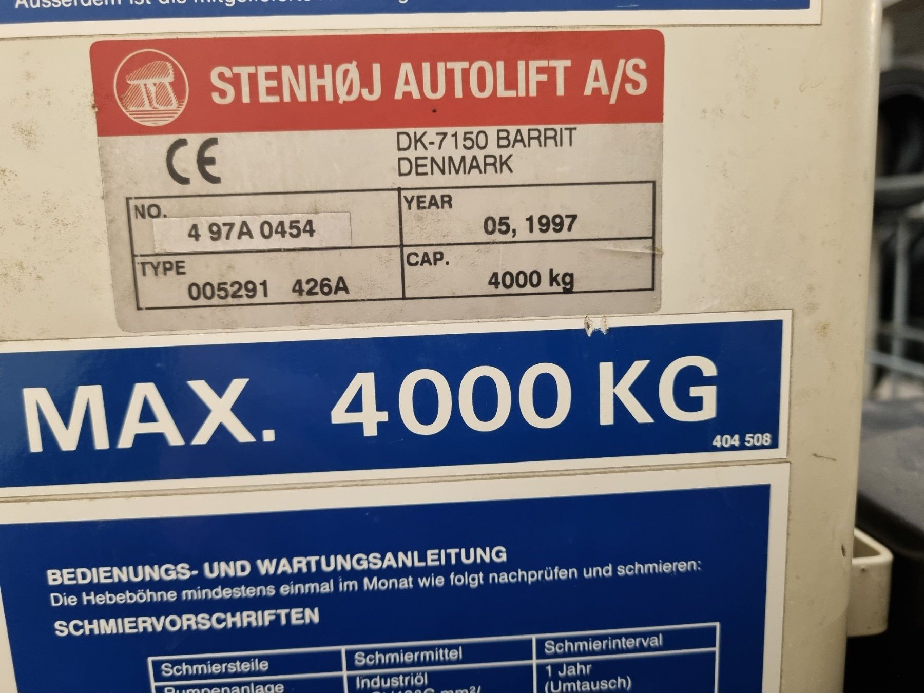 Piattaforme elevatrici & Crick: Autolift zu Verkaufen – Usato da Rupperswil AG venduto da Fiatpafumi 1