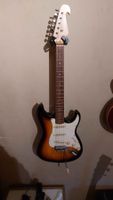 Guitare électrique type Stratocaster sunburst – idéale début