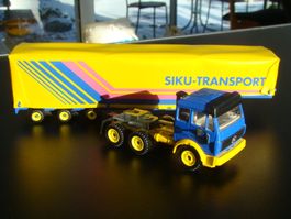 Siku Mercedes Lastwagen mit Auflieger Siku Transport selten