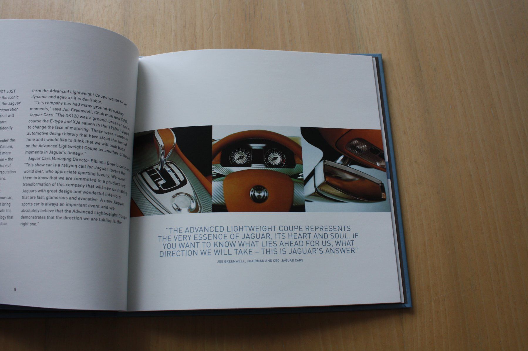 Jaguar Documenti: Jaguar Advanced Lightweight Coupe Broschüre mit CD-Rom – Usato da Wikon venduto da erwin400 4