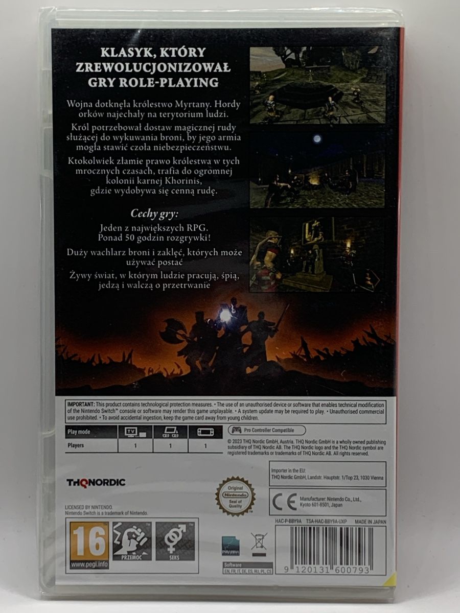 Nintendo Jeux: Nintendo Switch - Gothic Classic neu OVP – D'occasion à Ostermundigen par RG-Collector 1