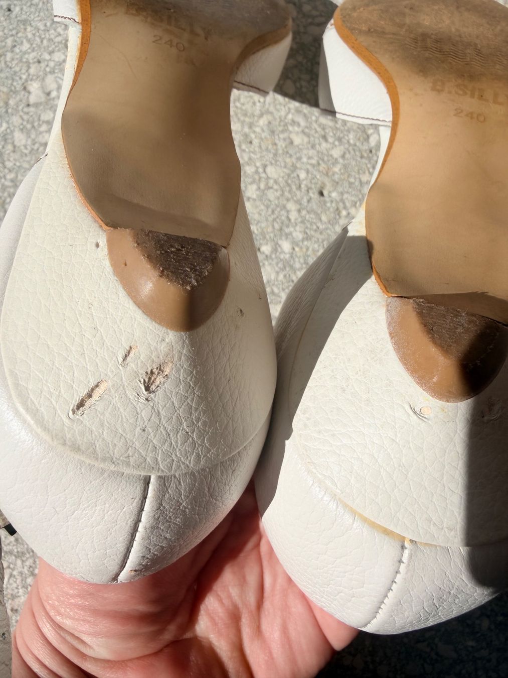 Scarpe da donna: Slingpumps Cremeweiss Grösse 38 – Usato da Brütten venduto da Rod816 8