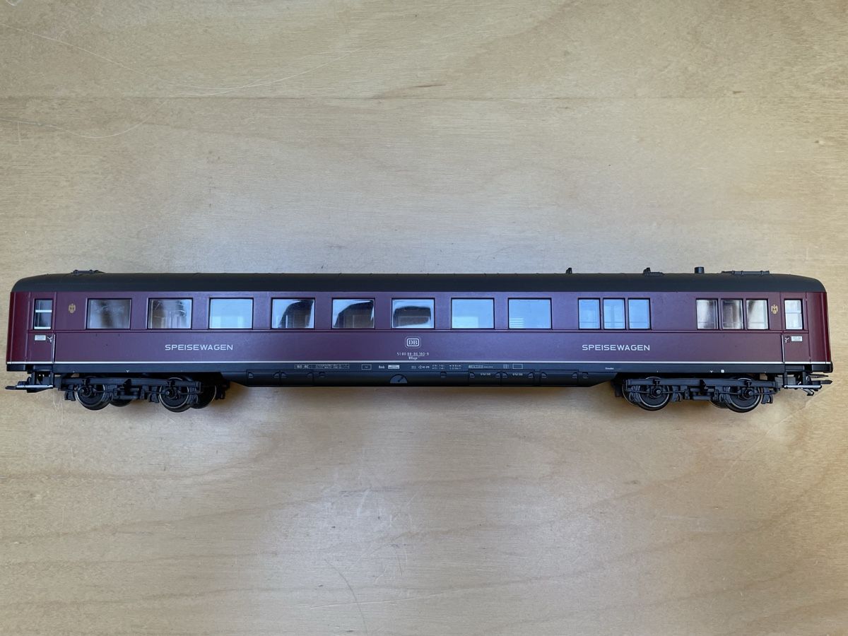 Märklin Modellini di ferrovie: Märklin 43240 Speisewagen DB – Usato da Rickenbach ZH venduto da u2540 1