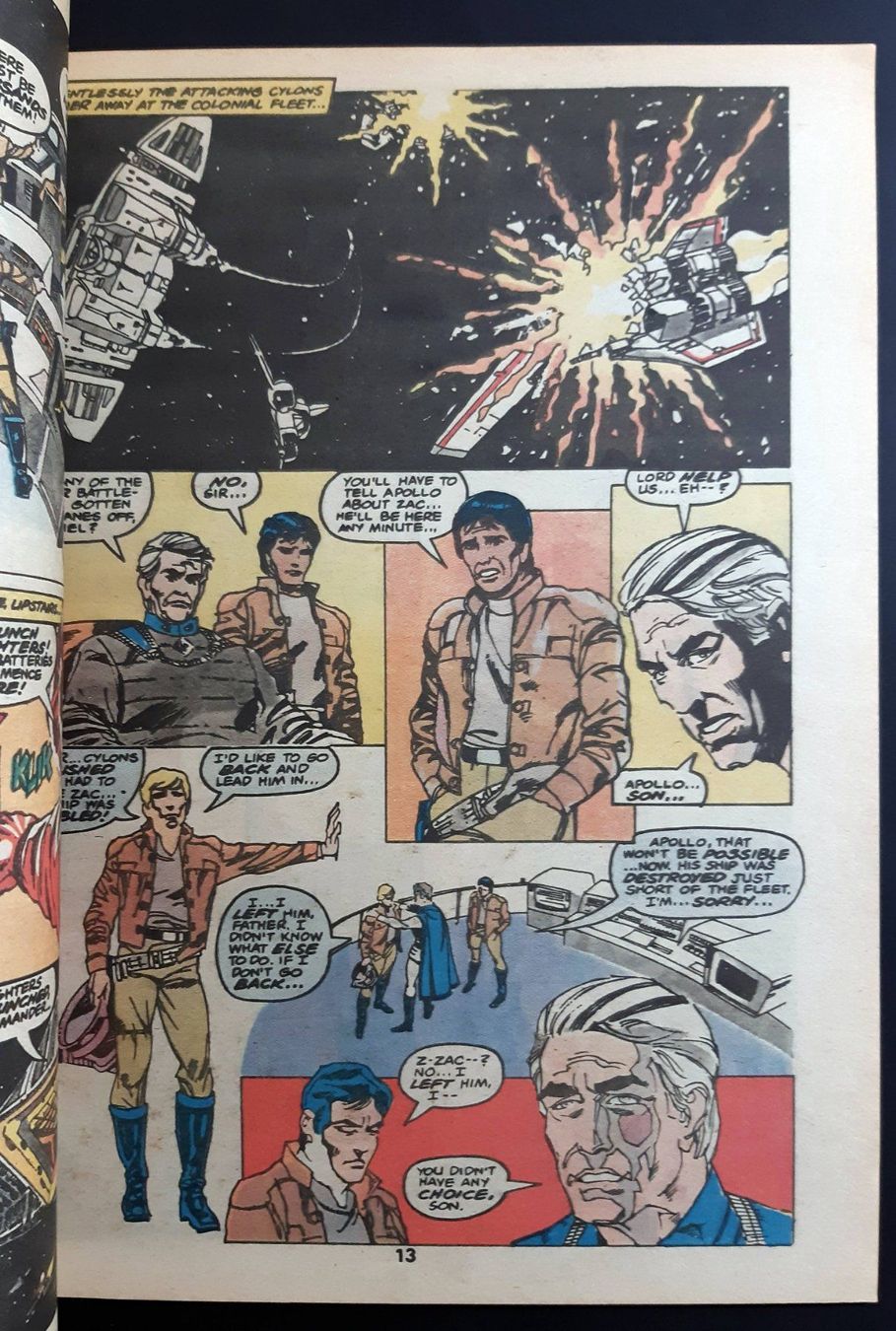 Fumetti: BATTLESTAR GALACTICA MARVEL SUPER SPECIAL #8 TREASURY SIZE‪ – Usato da Lugano venduto da YouWantUS 3