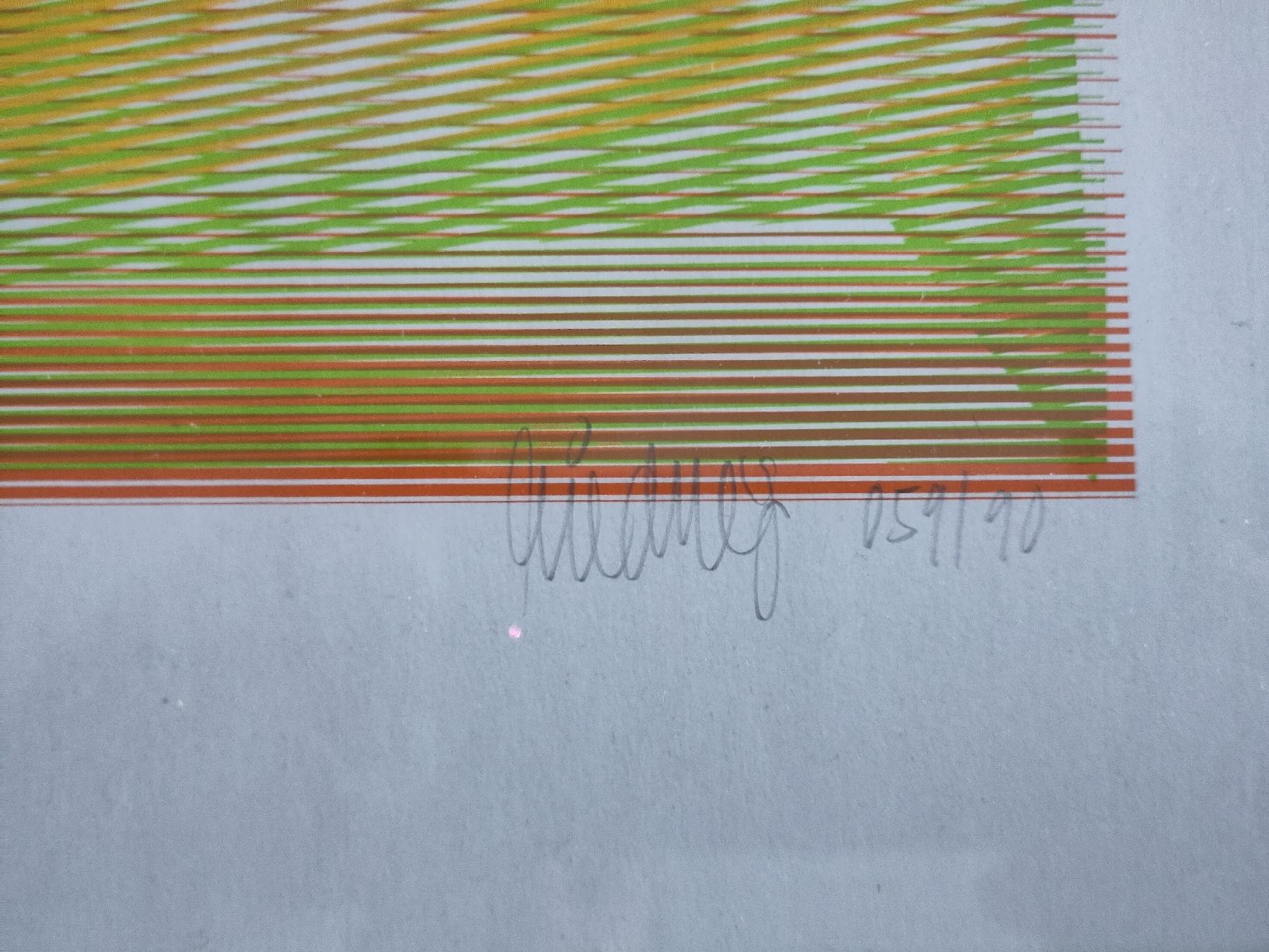 Grafiken & Lithographien: Serigrafie Werner Riedweg 1990 – Gebraucht aus Losone von _robla_ 1