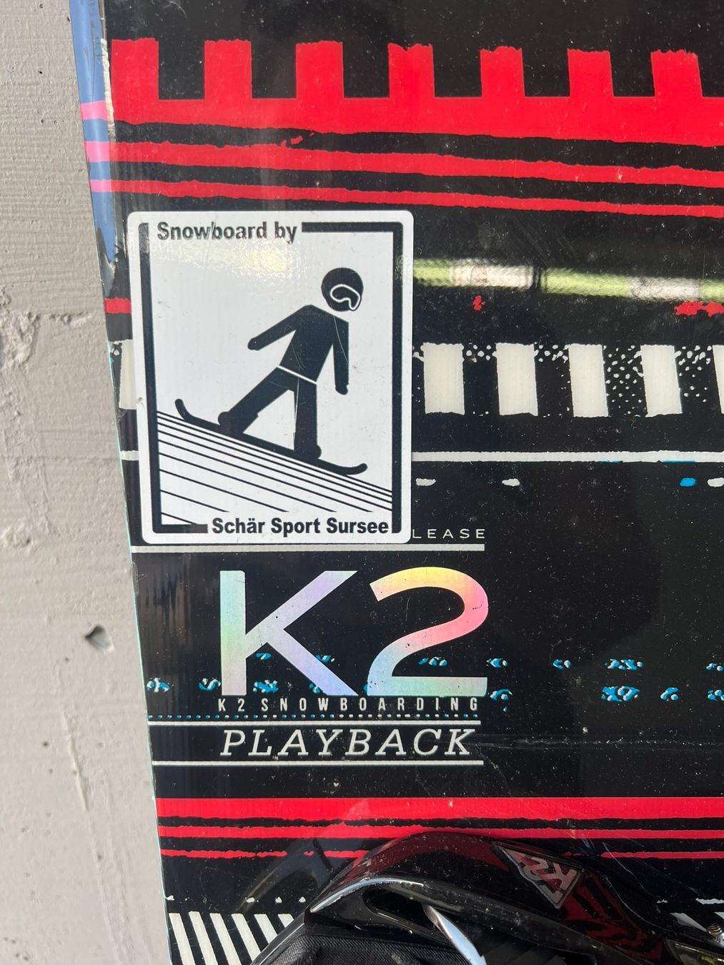 Board: K2 Playback Snowboard 155 cm inkl K2 Bindung All-Mountain – Usato da Dagmersellen venduto da nad_z66g 2