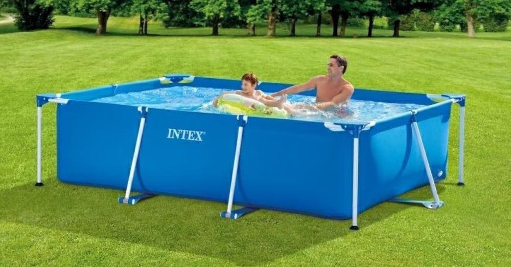Intex Schwimmbad: Intex Pool mit Pumpe und sehr viel Zubehör – Gebraucht aus Bad Zurzach von Mariolino82