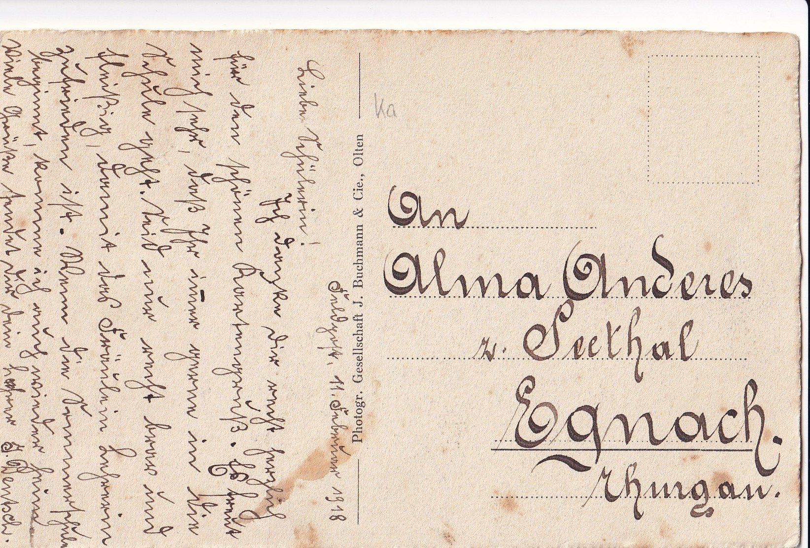 Cartes postales: Olten Ringstrasse – D'occasion à Olten par clotaldi 1