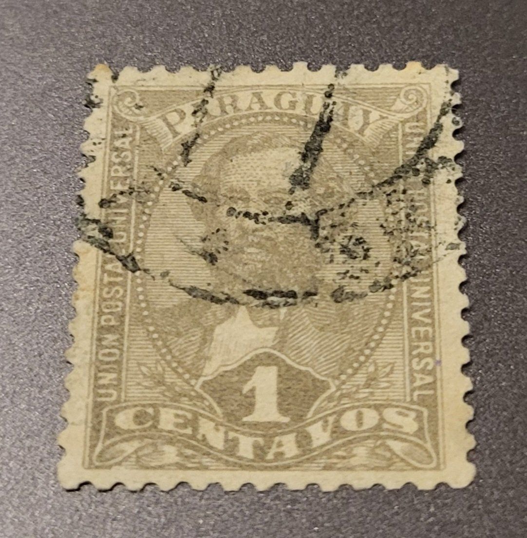 Tutti i francobolli: Paraguay 1892 alte briefmarke – Usato da St Gallen venduto da Stampsalshobby