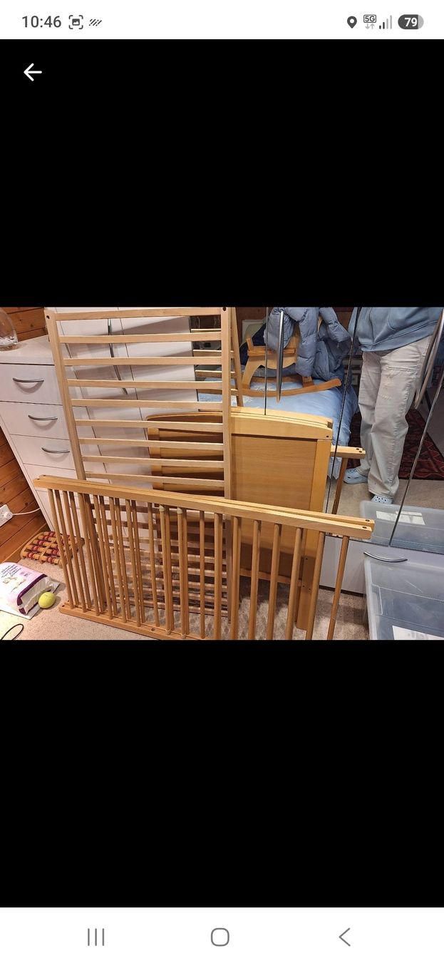 Letti: Baby Bett 60x120 – Nuovo (secondo la descrizione) da obfelden venduto da claudia.horni 2